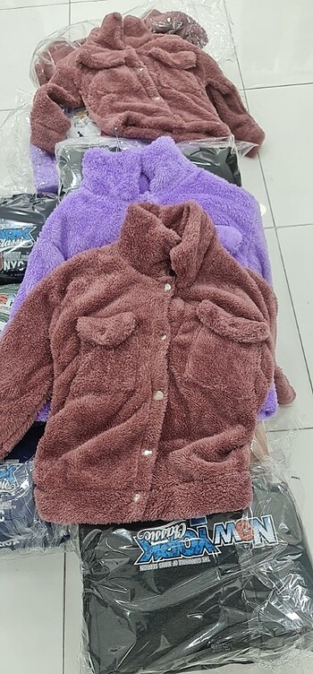 Peluş Mont 