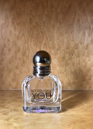 Emporio Armani Because ıts you 30 ml parfüm şişesi 