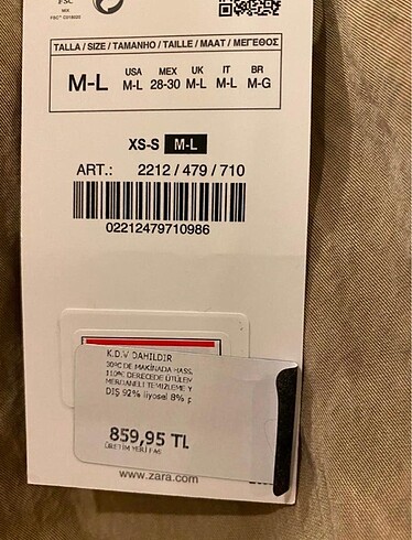 Kadın pantolon Zara - Görsel 2