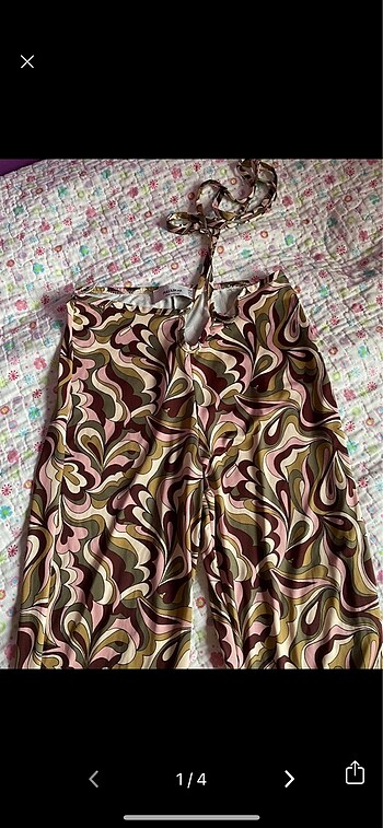 pull bear ispanyol paça bel detaylı pantolon