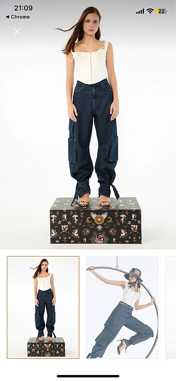 Trendyol & Milla trendyol zeynep tosun baggy pantolon