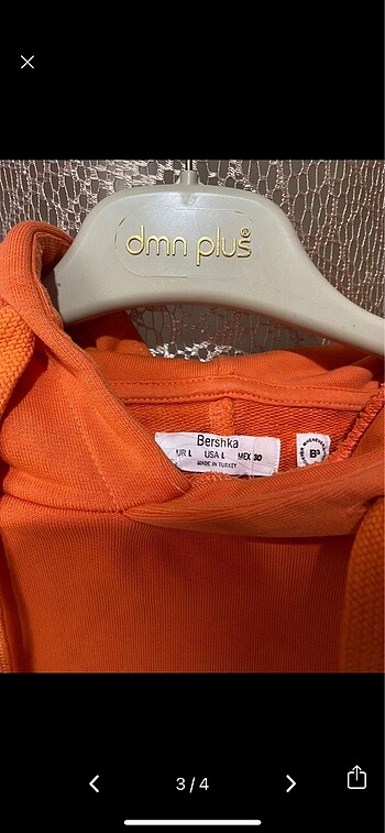 l Beden bershka crop sweatshirt