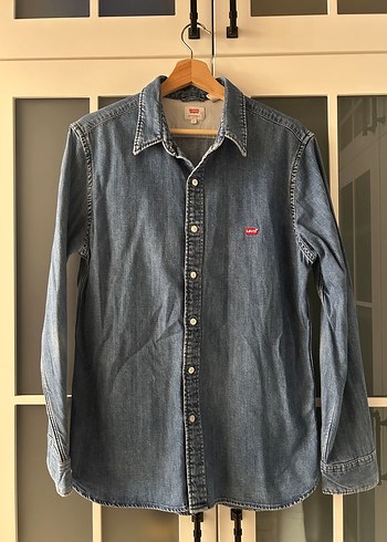 Wrangler Levi S Mavi Denim Gomlek
