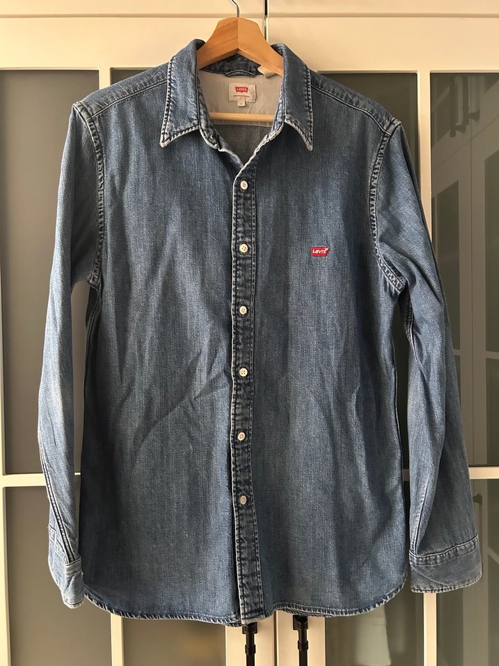 Levi's Mavi Denim Gömlek — görsel 2/4