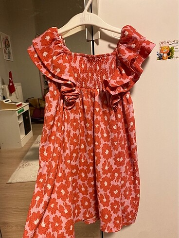 Zara 4-5 yaş kız çocuk elbise