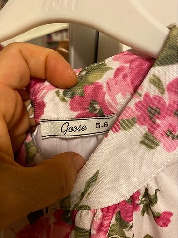 5 Yaş Beden B&G Goose kız çocuk elbise 5-6 yaş