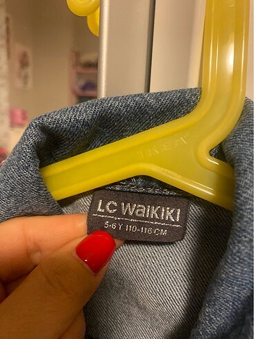 LC Waikiki Lcw 5-6 yaş kız çocuk jean ceket
