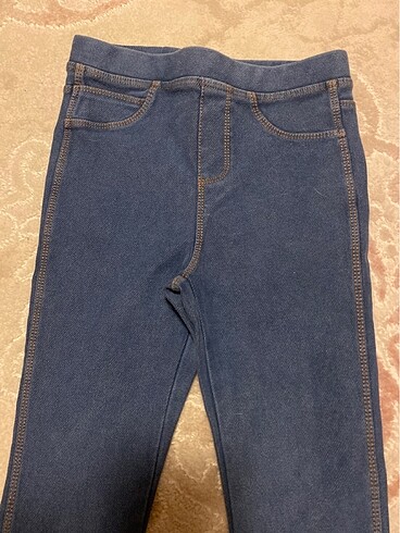 Zara kız çocuk denim tayt