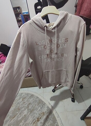 H&M kapüşonlu sweatshirt