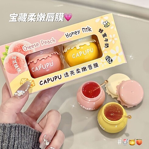 Beden beyaz Renk Lipbalm Set