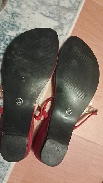 37 Beden çeşitli Renk Sandalet terlik