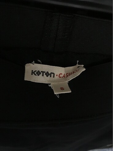 Koton Siyah kalem etek