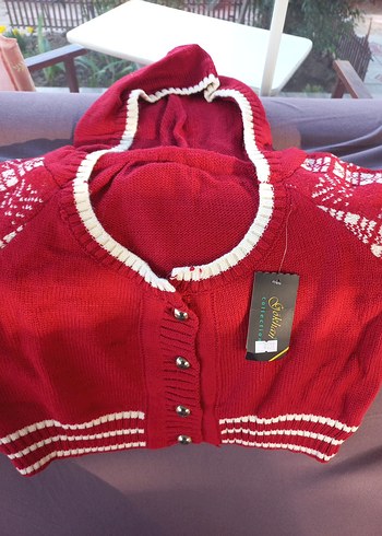 Kapüşonlu Örgü Bolero renk renk modeller üreticisinden - Görsel 5