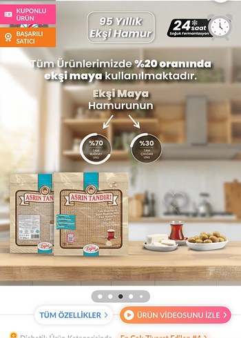 Asrın Tandırı 10'lu Sağlıklı Beslen Paketi - Görsel 3