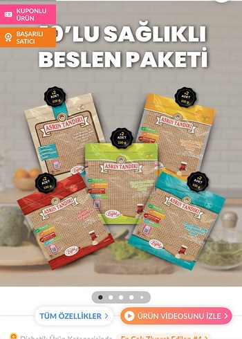 Asrın Tandırı 10'lu Sağlıklı Beslen Paketi - Görsel 2