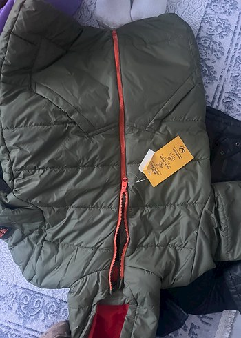 Erkek Çocuk Fit Kesim Yeşil Mont sıfır lw - Görsel 7