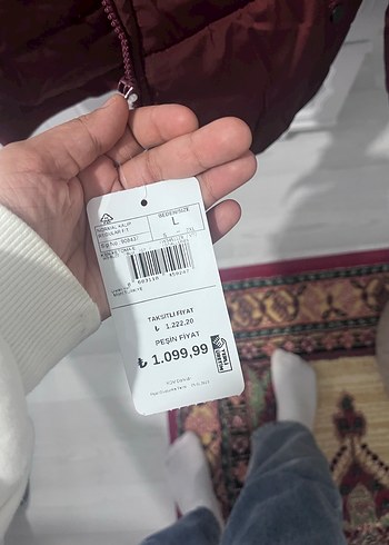 Bordo Düğmeli cocuk mont - Görsel 4