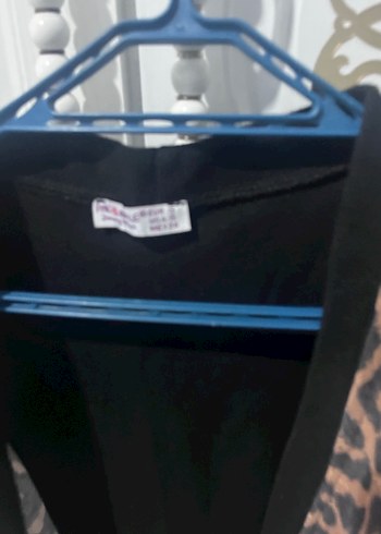 Leopar Desenli Uzun Kadın Hırka - Görsel 4