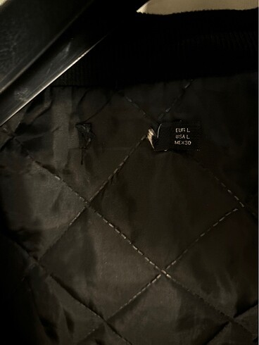 l Beden siyah Renk Stradivarius Bomber Ceket