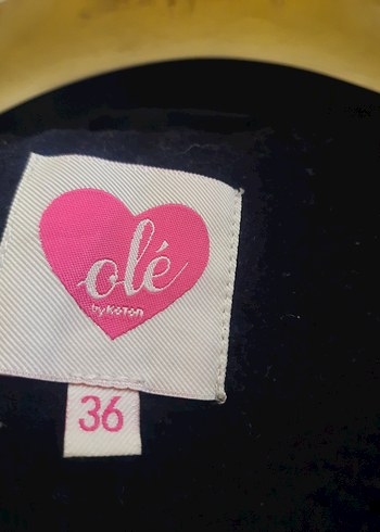 Düğmeli Lacivert Midi Kadın Kaban - Görsel 4