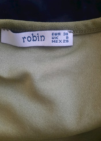 Kadın Uzun Yeşil V Yaka Elbise - Görsel 4