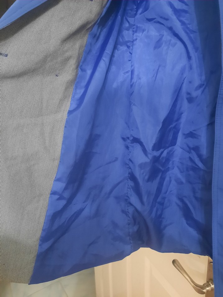 Kadın Mavi Midi Trençkot - Görsel 4