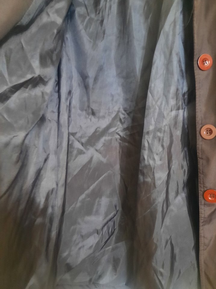 Kadın Kahverengi Trençkot - Görsel 3