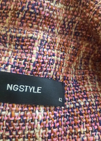 Mor Uzun Kadın Yelek - Görsel 5