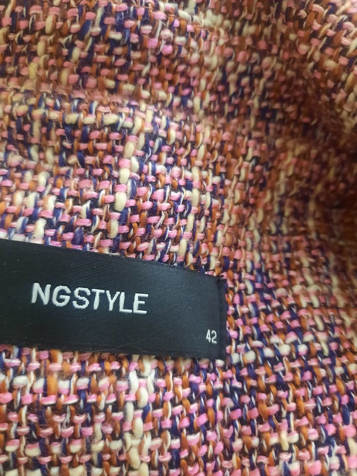 Mor Uzun Kadın Yelek - Görsel 5