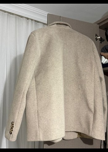 Mai krem kaban ceket - Görsel 2