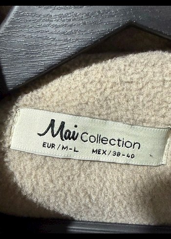 Mai krem kaban ceket - Görsel 3