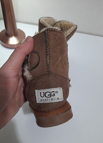 21 Beden kahverengi Renk UGG BEBEK BOTU