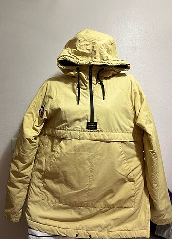 s Beden sarı Renk Pull&Bear kanguru mont