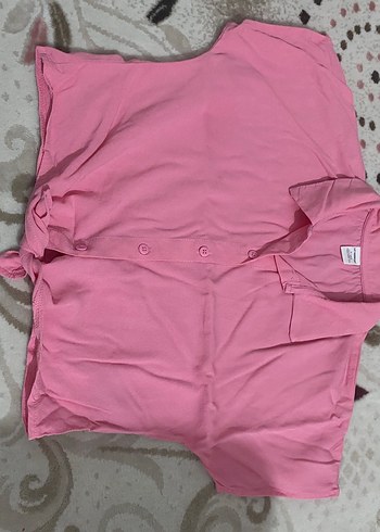 LC Waikiki Kız çocuk Pembe Gömlek