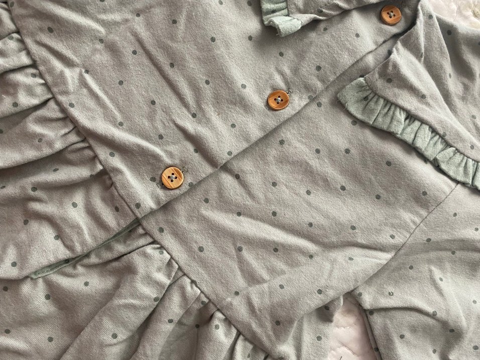 Uzun kollu Kız Elbisesi - Görsel 3