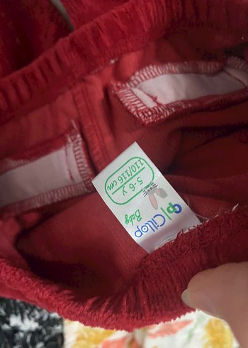 Bordo Kız Çocuk kafide tayt - Görsel 3