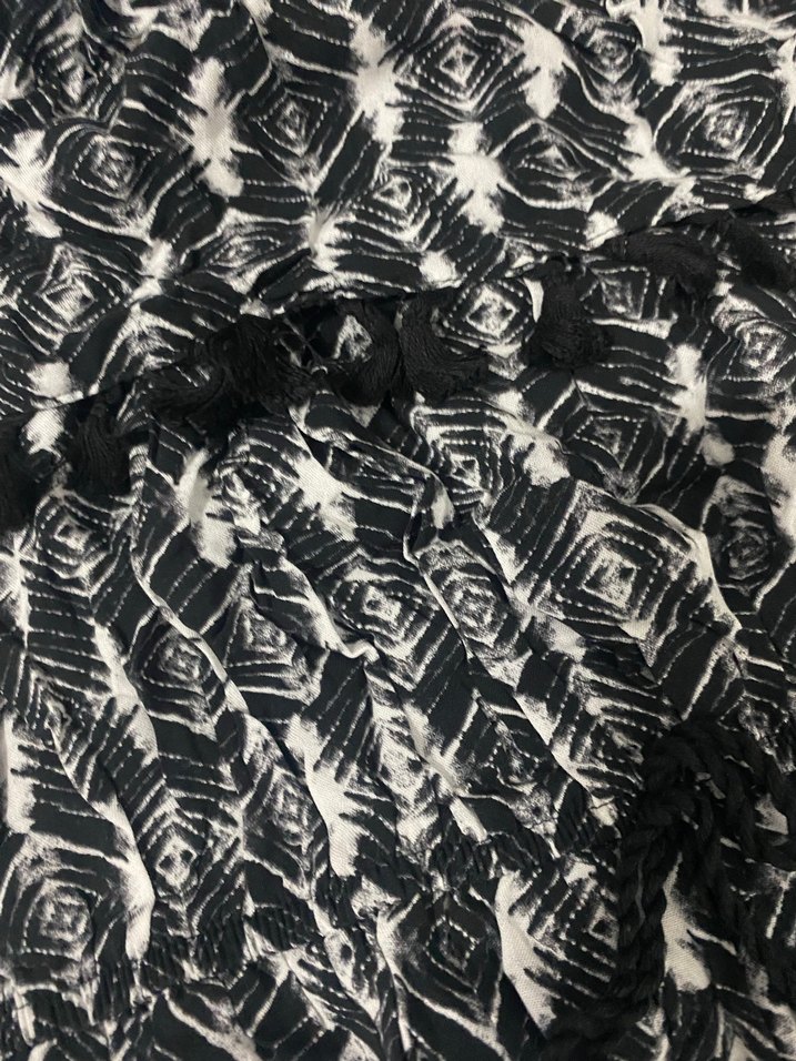 Siyah Beyaz elbise - Görsel 2