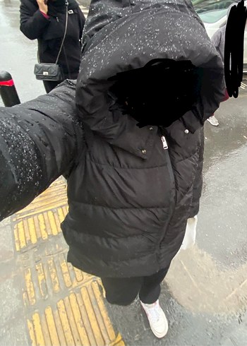 Colins Kadın Siyah Mont - Görsel 2