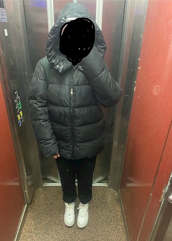 Colins Kadın Siyah Mont - Görsel 3