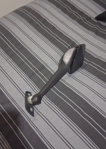 Siyah Motor Ayna - Görsel 2