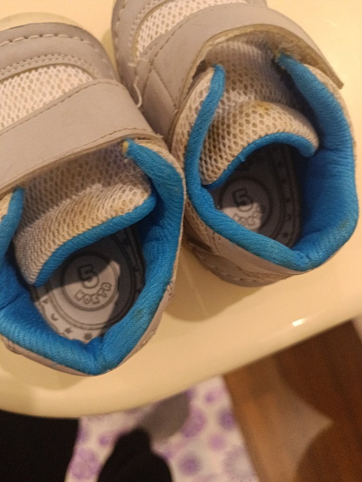 Gri Erkek Bebek İlk Adım Ayakkabısı - Görsel 3