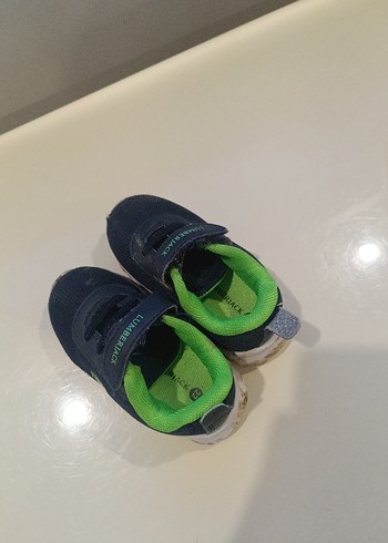 Yeşil Erkek Çocuk Spor Ayakkabısı Velcro - Görsel 2