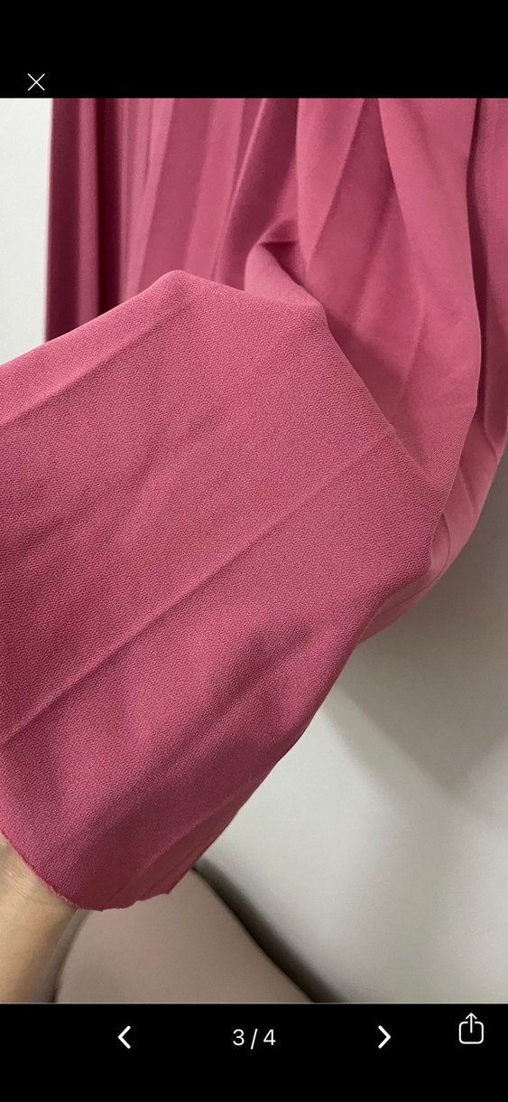 Pileli pembe etek - Görsel 2