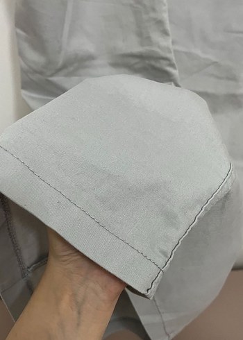 Kadın Gri Uzun Askılı Tulum - Görsel 3