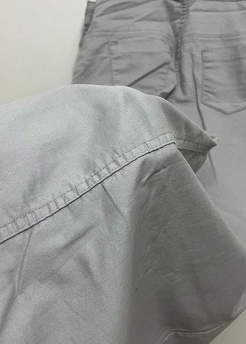 Kadın Gri Uzun Askılı Tulum - Görsel 5