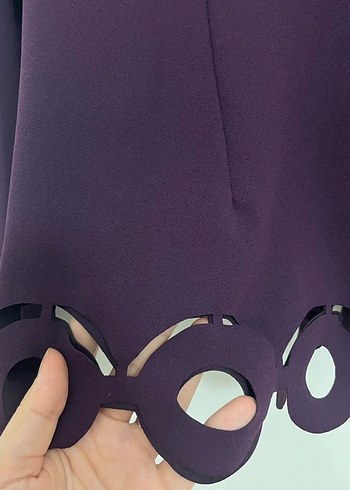 Mor renk bluz - Görsel 3