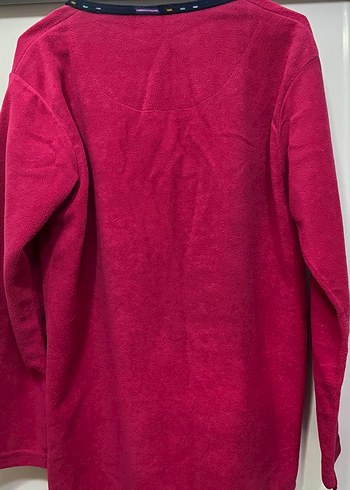 Pembe Kelebek Nakışlı Düğmeli polar pijama takımı - Görsel 4