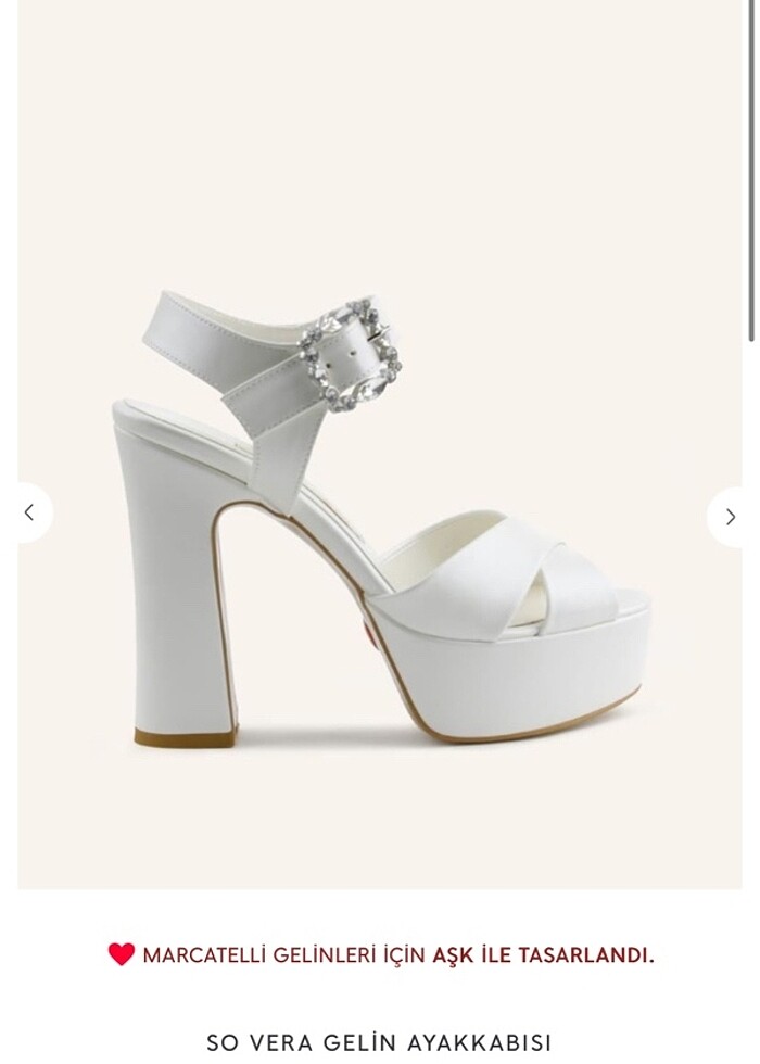 Marcatelli Gelin ayakkabısı - Görsel 3