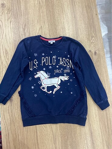 Orijinal U.S. Polo Lacivert Sweatişört-8 yaş
