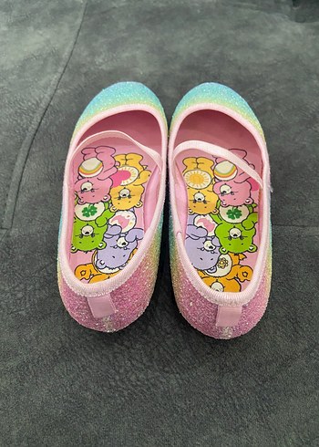 Orijinal H&M Çok Renkli Simli Parlak Babet 31 numara - Görsel 3